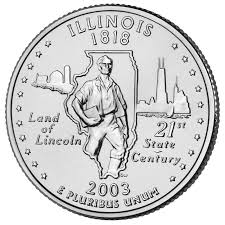 Illinois Illinois State State Quarters Illinois