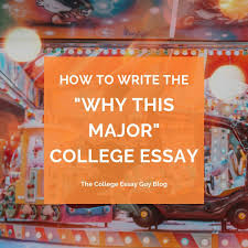 Introduction when in need of a new computer, have you ever considered building your own? How To Write The Why This Major College Essay College Essay Guy