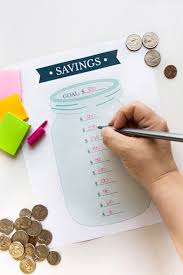 Our Money Making Month A Free Printable Savings Goal