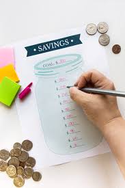 our money making month a free printable savings goal