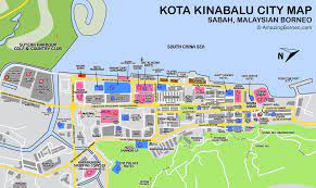Sabah trip in the real wilderness: Maps Of Sabah Amazing Borneo Tours