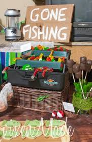 One of my favorite pieces was the direction signs that matched the rest of the decorations of the party. 290 Fishing Party Ideas In 2021 Fishing Party Fishing Birthday Party Fishing Birthday