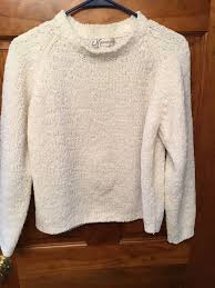 Dressbarn Sweater Petite Medium Cream White Ebay Sweaters Cream White Color Colorful Sweaters