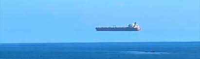 Good Ship Fata Morgana Hovering Above the Horizon