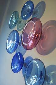 Modern Glass Wall Art By Alvitra Design 3d Wall Sculpture Corporate Art Custom Made Blown Glass Pendant Blown Glass Pendant Light Handblown Glass Pendant