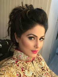Hina Khan Akshara Indian Wedding Hairstyles Most Beautiful Indian Actress Beautiful Indian Actress