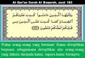 Islam didirikan atas lima perkara. Daily Alqur An Perintah Berpuasa Jelas Disebutkan Dalam Al Qur An