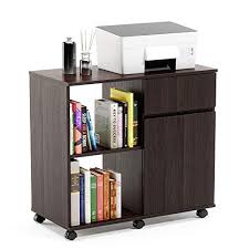Maybe you would like to learn more about one of these? Bestier Printer Stand With Storage Office Cabinet Mobile Storage Cabinet With Wheels Wooden Under Desk Cabinet Storage Drawers Home Office Furniture Storage Cabinet Detachable Shelf For Home Office Buy Online In Antigua