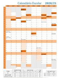 Consulte o calendário escolar para o ano letivo 2020/2021. Calendario Escolar Ae Airaes
