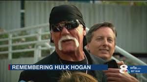 Makeshift memorial grows as fans pay tribute to Hulk Hogan