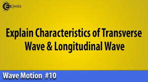 In transverse waves, each section of the medium in which a longitudinal wave passes oscillate over a very small distance, whereas the wave types of sound waves with examples and characteristics. Explain Characteristics Of Transverse Wave Longitudinal Wave Wave Motion Ekeeda Com Youtube