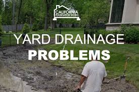 There are so many issues that can occur when your yard isn't draining properly. Common Yard Drainage Issues California Foundation Works