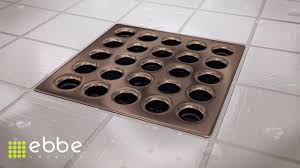 Fill the grout lines between the tiles with a grout float. How To Install Our Shower Drains Youtube