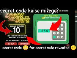 Tukar kode free fire dapatkan banyak item code game free fire gratis. Free Fire Crack The Safe Event How To Crack The Safe Secret Code For Secret Safe Youtube
