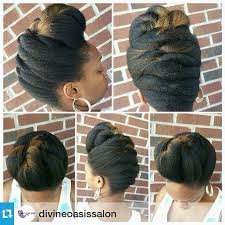 Updos can also be worn for less formal events, such as a day at the office. 40 Elegant Natural Hair Updos For Black Women Coils And Glory