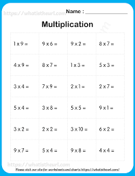 Check spelling or type a new query. Multiplication 1 10 Worksheet For Grade 3 2 Your Home Teacher