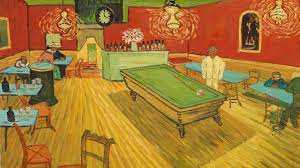 The Night Cafe In The Place Lamastine In Aries Van Gogh Painting Famous Art Paintings