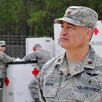 U.S. Air Force Maj. James Herrin, 86th Aeromedical
