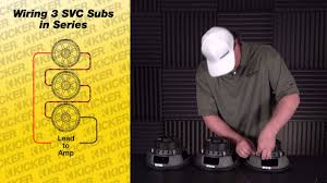 If the subs are wired in parallel to the amp, would each sub receive 800w? Subwoofer Wiring Three Subwoofers In Series Youtube