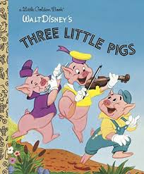 The Three Little Pigs Disney Classic Little Golden Book Digital Book In 2020 Three Little Pigs Story Little Pigs Three Little Pigs