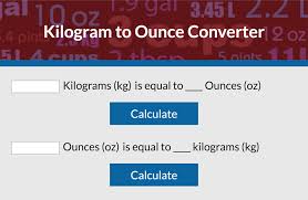 convert kilograms to ounces lovetoknow