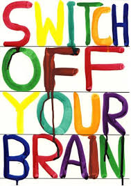 David Shrigley Wants You To Switch Off Your Brain Word Art Quotes Words