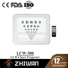 Optical Chart Projector Lcw 500 Digital Snellen Chart Led For Eye Clinic Buy Digital Snellen Chart Led Optical Digital Snellen Chart Led Lcw 500