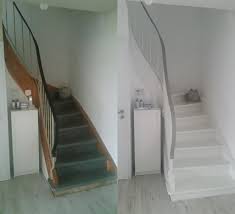 Sie können viel geld sparen, wenn sie ihre holztreppe selber bauen. Treppen Streichen Mit Kreidefarbe