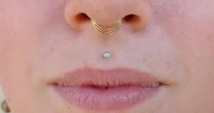 Gold Medusa Piercing Philtrum Piercing Medusa Piercing Piercings