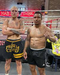 The model posted a shot of her beau smiling on tv after the fight. Jake Paul Fears Tommy Fury Fight May Collapse As Rival Will Lose To Taylor Official Exhibition Fight
