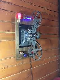 Vintage Bell Howell Film Projector Lamp Wall Art Etsy Barnwood Wall Art Etsy Wall Art Projector Wall