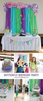 Your daughter and her friends will be lifted in a whirl of colour, whether it is bright and bold, or soft pastels. Butterfly Birthday Theme Ideas Cheap Online Shopping
