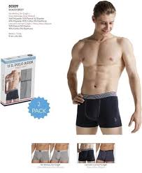 Us Polo Assn 80109 Erkek Boxer 2 Li Paket Polo Moda Ve Sonbahar Kis