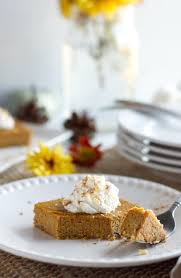 These pumpkin pie bars are pumpkin pie in bar form. Keto Pumpkin Bars Fatforweightloss
