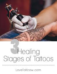 Three Healing Stages Of Tattoos Lovetoknow Tattoo Healing Stages Healing Tattoo Infected Tattoo