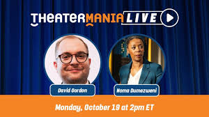  Theatermania Live With The Undoing Star Noma Dumezweni Youtube