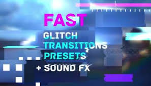 10 free shape transitions templates for adobe premiere pro; Download Cyberpunk Glitch Transition V2 After Effects Projects