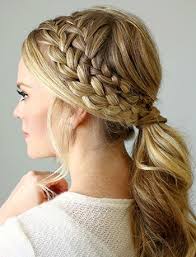 Hair French Braid Business Und Abend Optionen Frisuren Frisur Ideen Und Pferdeschwanz Frisuren