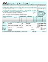 Fill online, printable, fillable, blank form 1040 social security benefits worksheet irs 2018 form. Fillable Form 1040 2018 Income Tax Return Irs Tax Forms Tax Forms