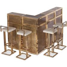 Maison Jansen Copper And Brass Bar Counter Bar Counter Design Bar Counter Maison Jansen