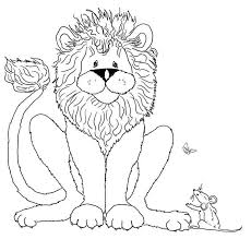 O rei leão foi dirigido por roger allers e rob minkoff, produzido por don hahn, e tem um roteiro creditado a irene mecchi, jonathan roberts e linda woolverton. Desenhos Para Colorir E Imprimir O Leao E O Rato