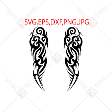 Tattoo Svg Maori Svg Tribal Tattoo Designs Tribal Sleeve Etsy Tribal Tattoos Tribal Tattoo Designs Tribal Sleeve