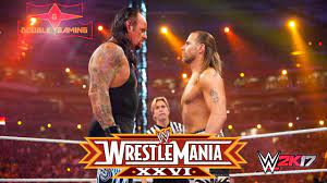 Wrestlemania 26 | the undertaker vs. Wwe 2k17 Re Creating Wrestlemania 26 Main Event Shawn Michaels Vs The Undertaker Youtube