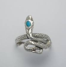 Bague Serpent Bague Argent Bague Turquoise Bague Vintage Etsy Vintage Turquoise Ring Snake Ring Silver Silver Rings