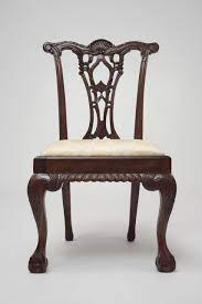 Century period antique furniture and accessories. Reproduction Chippendale Chair Chippendale Chairs Chippendale Furniture Dining Chairs