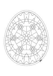 Mandalas Huevos De Pascua Para Colorear