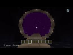 The end portal must be built standing in one spot and placing the portal frames in a circle around you. 1 Stargate Nether Portal For Minecraft Youtube Nether Portal Minecraft Minecraft Nether