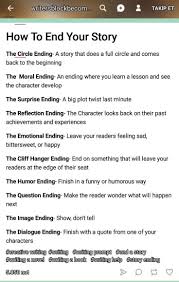 How To End A Story Xoxo Use My Uber Code Daijaha1 To Get 15 Off Your First Ride Br 1 Takes Notes In 2020 Writing Words Book Writing Tips Writing Inspiration