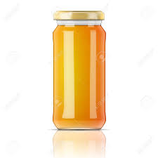 Glass Jar With Golden Cap Filled With Yellow Jam Confiture Or Royalty Free Cliparts Vectors And Stock Illustration Image 27601848