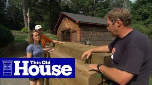Today we're talking retaining walls! How To Build A Timber Retaining Wall This Old House Youtube